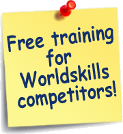 Free training for Worldskills competitors!